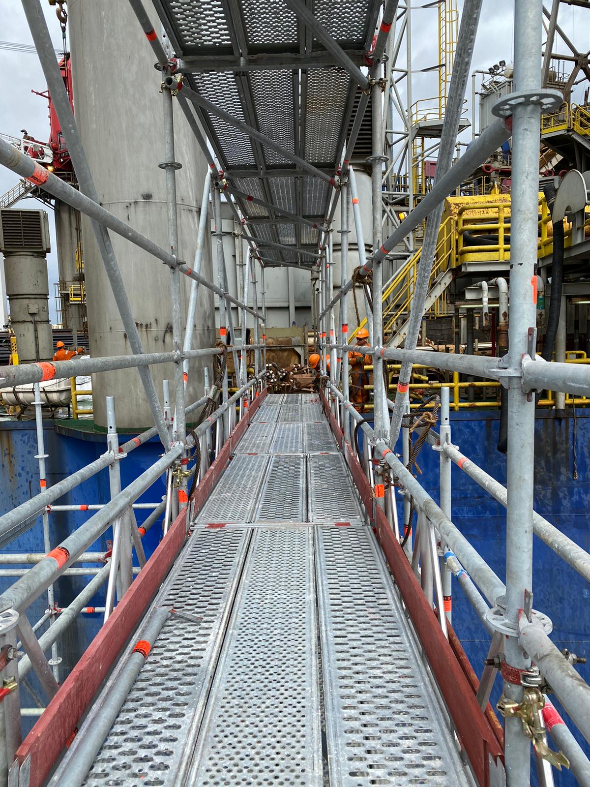 Oil Rig – Access stairs and bridging structure