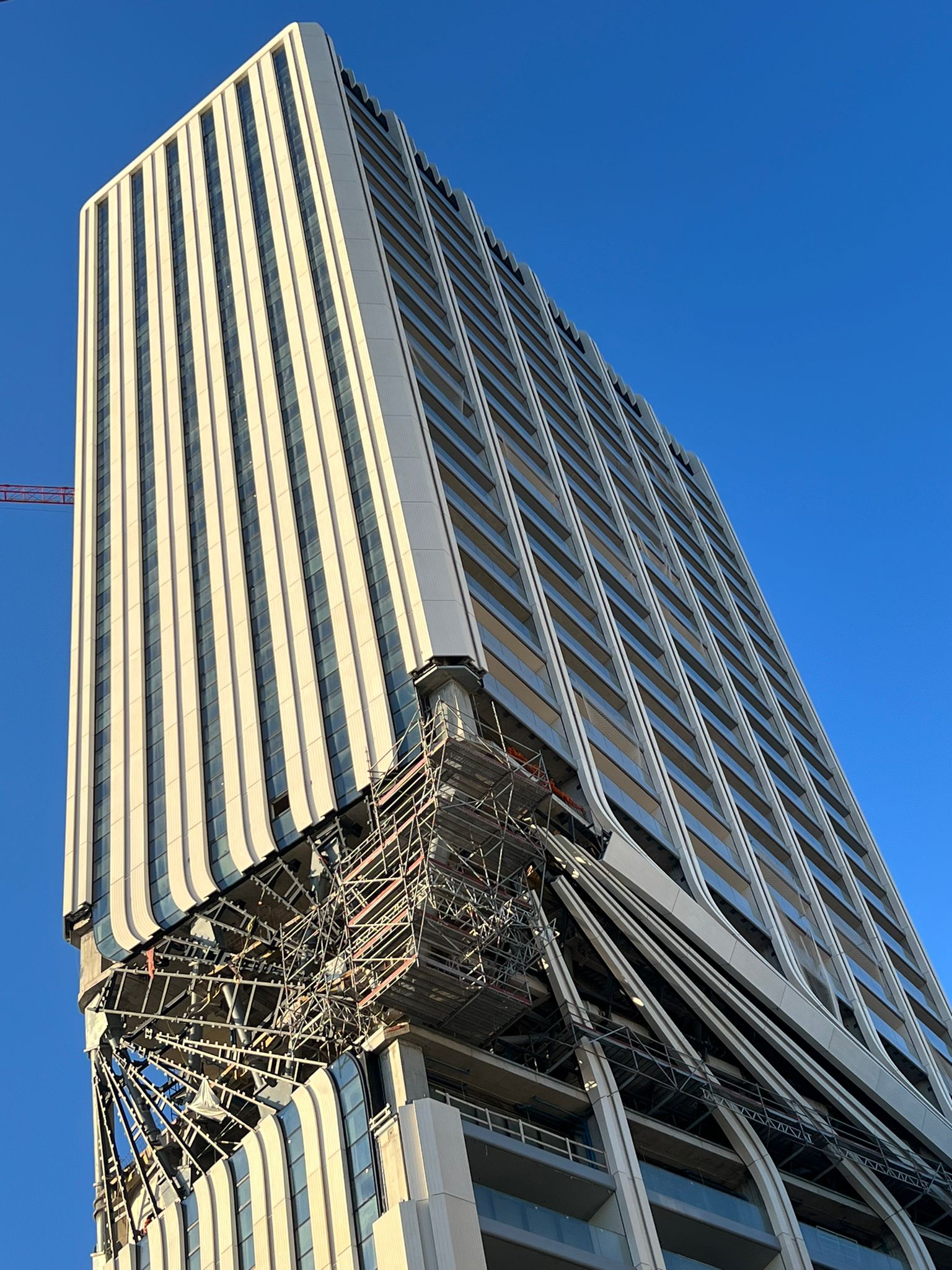 Mercury Tower – Various cantilevered access